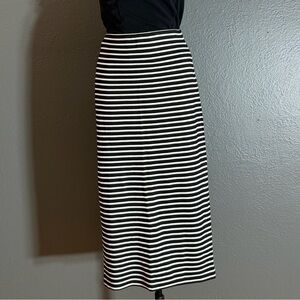 Sanctuary Black and White Striped pencil skirt